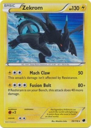 Zekrom - 39/116 (Holo)