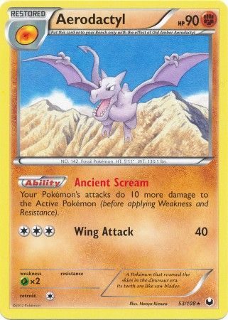Aerodactyl – 53/108