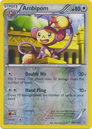 Ambipom – 100/124 – Reverse