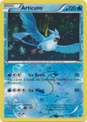 Articuno - 27/99 - Reverse