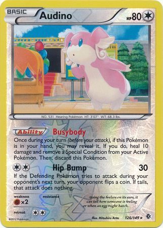 Audino - 126/149 - Reverse