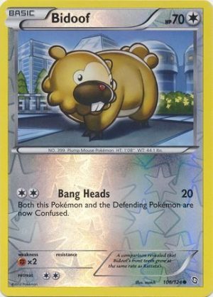 Bidoof – 106/124 – Reverse
