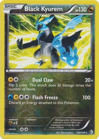 Black Kyurem - 100/149 - Reverse