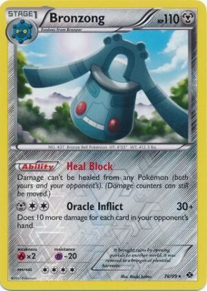 Bronzong - 76/99 - Reverse