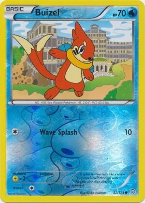 Buizel - 32/124 - Reverse