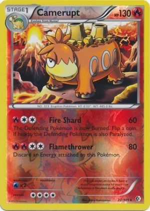 Camerupt - 22/149 - Reverse