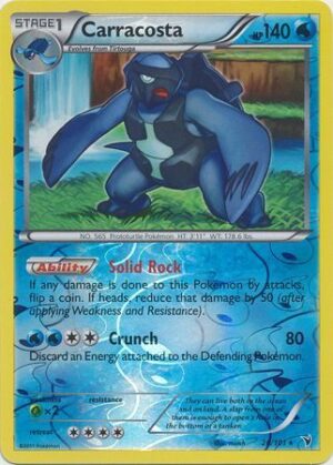 Carracosta - 26/101 - Reverse