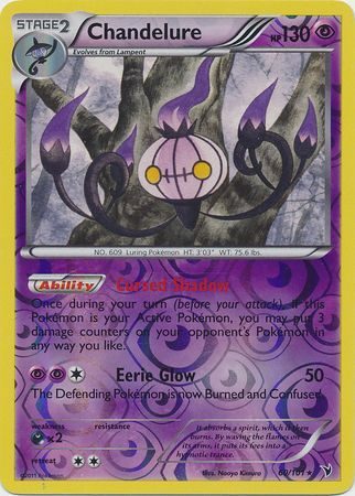 Chandelure - 60/101 - Reverse