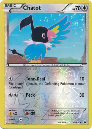 Chatot – 85/108 – Reverse