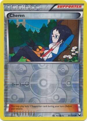 Cheren - 91/108 - Reverse