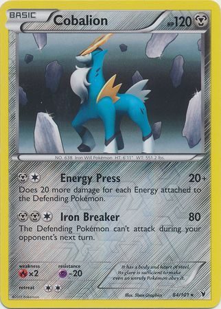 Cobalion - 84/101 - Reverse