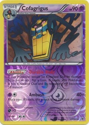 Cofagrigus - 47/101 - Reverse