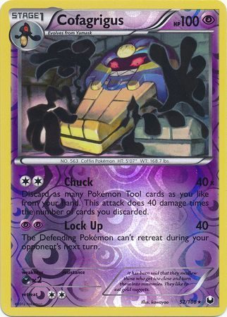 Cofagrigus – 52/108 – Reverse