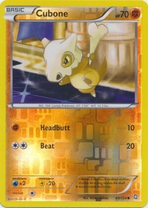 Cubone - 60/124 - Reverse