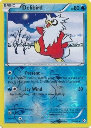Delibird - 38/149 - Reverse