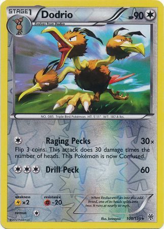 Dodrio - 100/135 - Reverse