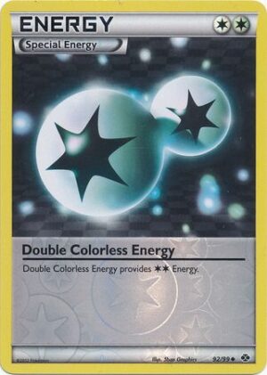 Double Colorless Energy - 92/99 - Reverse