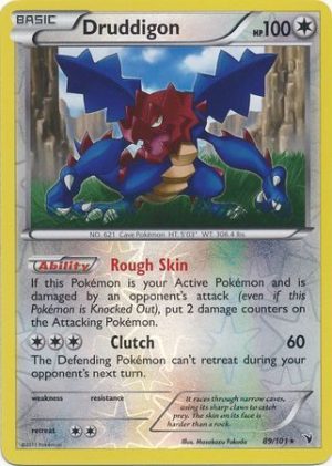 Druddigon - 89/101 - Reverse