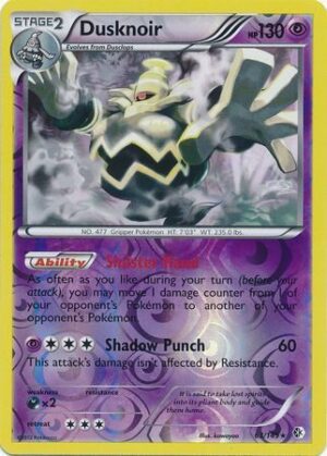 Dusknoir - 63/149 - Reverse