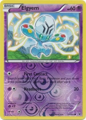 Elgyem - 55/101 - Reverse