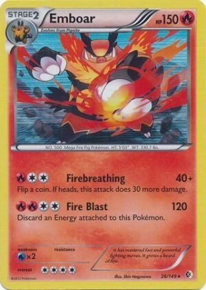 Emboar - 26/149 - Reverse