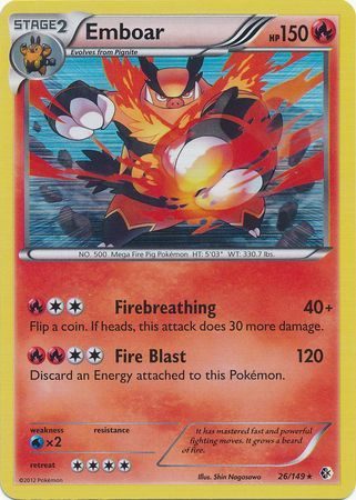 Emboar - 26/149 - Reverse