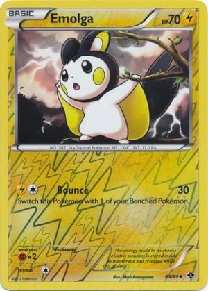 Emolga - 49/99 - Reverse