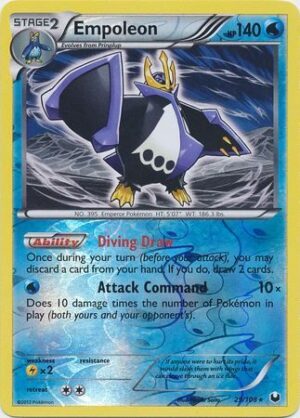 Empoleon - 29/108 - Reverse