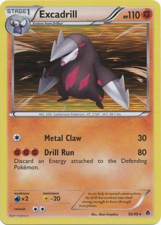 Excadrill – 56/98 (Holo)