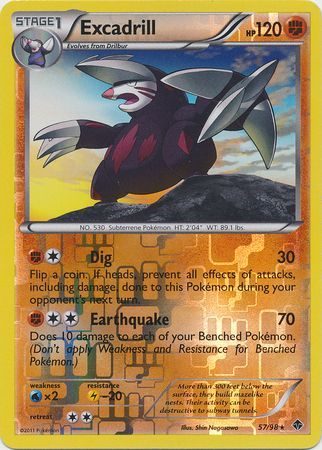 Excadrill – 57/98 – Reverse