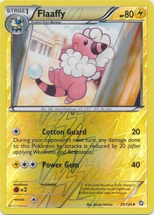 Flaaffy - 39/124 - Reverse