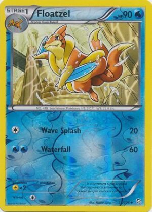 Floatzel - 33/124 - Reverse