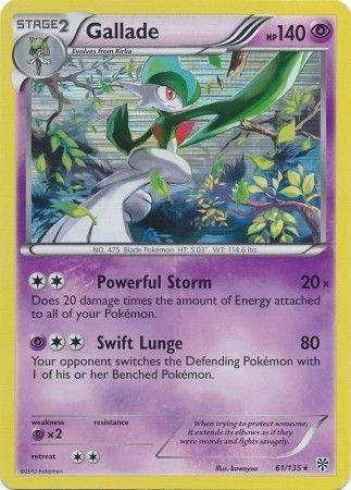 Gallade - 61/135 (Holo)