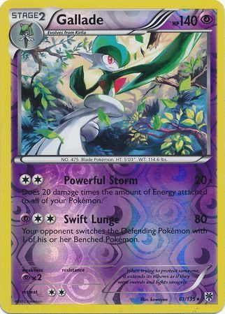 Gallade - 61/135 - Reverse