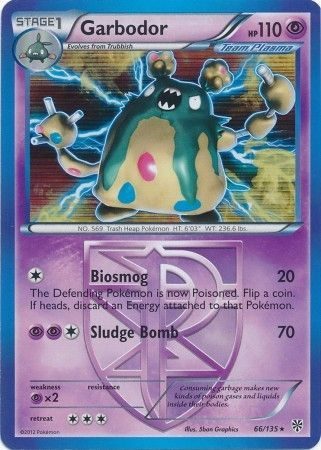 Garbodor (Team Plasma) - 66/135 (Holo)