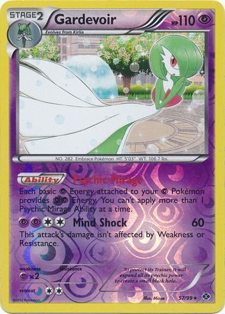 Gardevoir – 57/99 – Reverse