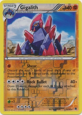 Gigalith – 53/98 – Reverse
