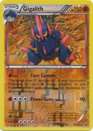 Gigalith - 61/101 - Reverse