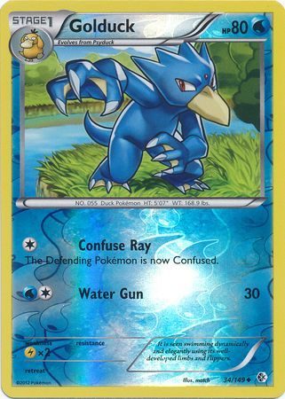 Golduck - 34/149 - Reverse