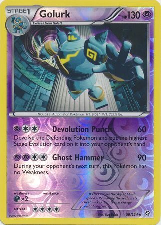 Golurk - 59/124 - Reverse