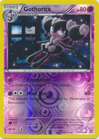 Gothorita - 56/124 - Reverse