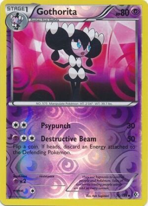 Gothorita - 76/149 - Reverse