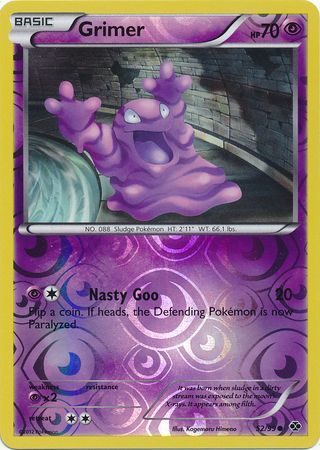 Grimer - 52/99 - Reverse