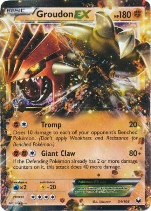Groudon-EX - 54/108