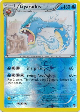 Gyarados - 24/124 - Reverse