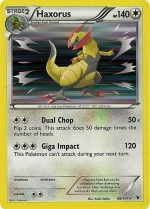 Haxorus - 88/101 (Holo)