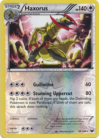 Haxorus - 89/108 - Reverse