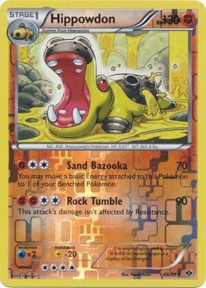 Hippowdon - 66/99 - Reverse