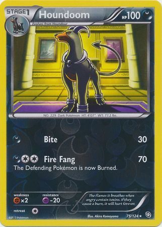 Houndoom - 75/124 - Reverse