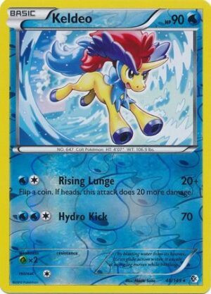 Keldeo - 48/149 - Reverse